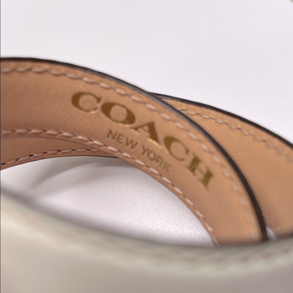 Coach Double Wrap Leather Bracelet EUC - Picture 5 of 8